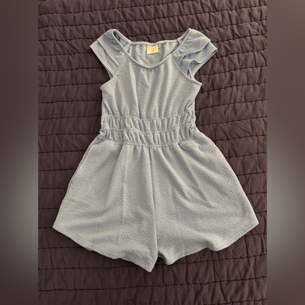 Abercrombie Kids Ruffle Sleeve Romper